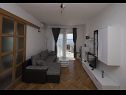 Apartments Robert - sea view : A1(4+1), A2(4+2) Brela - Riviera Makarska  - Apartment - A2(4+2): living room