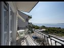 Apartments Robert - sea view : A1(4+1), A2(4+2) Brela - Riviera Makarska  - Apartment - A2(4+2): terrace