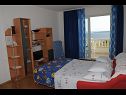Apartments Marko - amazing sea view: A1(2+2), A2(2+3), A4(2+2), A5(2+3), A6(4+2), A7(2+2), A8(2+1) Brela - Riviera Makarska  - Apartment - A2(2+3): living room