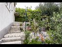 Apartments Rozari - family friendly & sea view: A1-Ivana (6+2) Brela - Riviera Makarska  - courtyard
