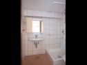 Apartments Ante M - 100 m from beach: A1(4+2), A2(4+2), C3(2) Brela - Riviera Makarska  - Apartment - C3(2): bathroom with toilet