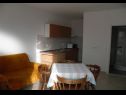 Apartments Vese - 200 m from beach: SA1(2+1), SA2(2+1), SA3(2+1), A4(4) Brela - Riviera Makarska  - Apartment - A4(4): kitchen and dining room