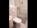 Apartments Ante - seaview A1(5), SA2(3), SA3(2+1) Brela - Riviera Makarska  - Apartment - A1(5): bathroom with toilet