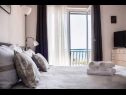 Apartments Ante - seaview A1(5), SA2(3), SA3(2+1) Brela - Riviera Makarska  - Studio apartment - SA3(2+1): bedroom