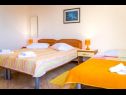 Apartments and rooms Led - near sea: SA1(2), A2(2+2), A3(2+2), R4(2), R5(2), A6(2+1), A7(2+2) Brela - Riviera Makarska  - Apartment - A6(2+1): bedroom