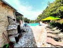 Holiday home Kris - quiet and romantic: H(8+2) Brela - Riviera Makarska  - Croatia - courtyard