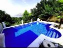 Holiday home Kris - quiet and romantic: H(8+2) Brela - Riviera Makarska  - Croatia - H(8+2): swimming pool