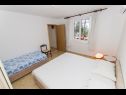Apartments Miljko A1(6), SA2(2), A10(4+1), A11(2+2) Brela - Riviera Makarska  - Apartment - A1(6): bedroom