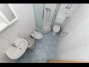 Apartments Miljko - 80 m from beach: A1(6), SA2(2), A10(4+1), A11(2+2) Brela - Riviera Makarska  - Apartment - A1(6): bathroom with toilet