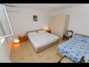 Apartments Miljko - 80 m from beach: A1(6), SA2(2), A10(4+1), A11(2+2) Brela - Riviera Makarska  - Apartment - A1(6): bedroom