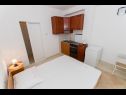 Apartments Miljko - 80 m from beach: A1(6), SA2(2), A10(4+1), A11(2+2) Brela - Riviera Makarska  - Studio apartment - SA2(2): bedroom
