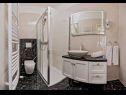 Apartments Draga - 10 m from sea: A1(4+2), A2(2+2) Brela - Riviera Makarska  - Apartment - A1(4+2): bathroom with toilet