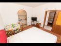 Apartments Miljko - 80 m from beach: A1(6), SA2(2), A10(4+1), A11(2+2) Brela - Riviera Makarska  - Apartment - A11(2+2): living room