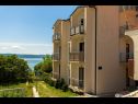 Apartments Slave - sea view : A1(2+2) Brela - Riviera Makarska  - house
