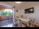 Apartments Ruze - 200 m from sea : A1(6+1), A2(8+1) Brela - Riviera Makarska  - Apartment - A1(6+1): dining room