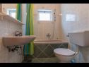 Apartments Ruze - 200 m from sea : A1(6+1), A2(8+1) Brela - Riviera Makarska  - Apartment - A1(6+1): bathroom with toilet