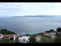 Apartments Up - amazing sea view: A1(2) Brela - Riviera Makarska  - Apartment - A1(2): balcony view