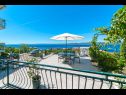 Apartments Robert - sea view : A1(4+1), A2(4+2) Brela - Riviera Makarska  - Apartment - A1(4+1): terrace