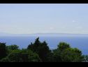  Maza - with seaview & parking: R1(2+1), R2(2) Brela - Riviera Makarska  - sea view (house and surroundings)