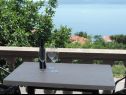  Maza - with seaview & parking: R1(2+1), R2(2) Brela - Riviera Makarska  - Room - R1(2+1): terrace