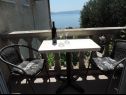  Maza - with seaview & parking: R1(2+1), R2(2) Brela - Riviera Makarska  - Room - R2(2): terrace