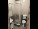 Apartments Mare - 150 m from beach SA1(2), A2(4+1), A3(4+2) Brela - Riviera Makarska  - Apartment - A3(4+2): bathroom with toilet