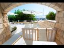 Apartments and rooms Hope - 30m to the sea & seaview: R1(3), R3(3), A2(3), A4(4) Brela - Riviera Makarska  - Apartment - A2(3): terrace view