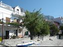 Apartments Danka - afordable and at the beach: SA1(2+1) Brist - Riviera Makarska  - house