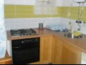 Apartments Inga - right at the beach: A1(2+3) Brist - Riviera Makarska  - Apartment - A1(2+3): kitchen