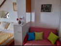 Apartments Danka - afordable and at the beach: SA1(2+1) Brist - Riviera Makarska  - Studio apartment - SA1(2+1): living room