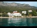 Apartments Sea View - cosy & comfortable: A2 Zaborke(4), A4 Somina(2+2) Brist - Riviera Makarska  - house