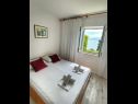 Apartments Sea View - cosy & comfortable: A2 Zaborke(4), A4 Somina(2+2) Brist - Riviera Makarska  - Apartment - A2 Zaborke(4): bedroom