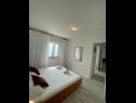 Apartments Sea View - cosy & comfortable: A2 Zaborke(4), A4 Somina(2+2) Brist - Riviera Makarska  - Apartment - A2 Zaborke(4): bedroom