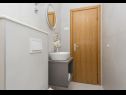 Apartments Ivi - 100 m from pebble beach: A1(2+2), A2(2+2), A3(2+2), A4(4+4), A5(2+2) Drasnice - Riviera Makarska  - Apartment - A4(4+4): bathroom with toilet