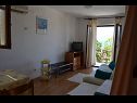 Apartments Jozo - 150 m from pebble beach: A1(2), A2(2), A3(2), A4(4), A5(4) Gradac - Riviera Makarska  - Apartment - A1(2): living room