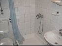 Apartments Nik - 50 M from the sea : A1(2+1), A2(2) Gradac - Riviera Makarska  - Apartment - A2(2): bathroom with toilet