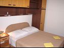 Apartments Nik - 50 M from the sea : A1(2+1), A2(2) Gradac - Riviera Makarska  - Apartment - A2(2): bedroom