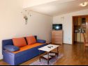 Apartments Biljana - 150m from beach: A1(2+1), A2(2+2), A3(5), A4(2+2) Gradac - Riviera Makarska  - Apartment - A4(2+2): living room