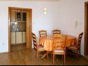 Apartments Biljana - 150m from beach: A1(2+1), A2(2+2), A3(5), A4(2+2) Gradac - Riviera Makarska  - Apartment - A4(2+2): dining room