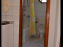 Apartments Jozo - 150 m from pebble beach: A1(2), A2(2), A3(2), A4(4), A5(4) Gradac - Riviera Makarska  - Apartment - A1(2): bathroom with toilet