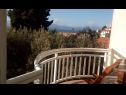 Apartments Biljana - 150m from beach: A1(2+1), A2(2+2), A3(5), A4(2+2) Gradac - Riviera Makarska  - Apartment - A2(2+2): balcony view