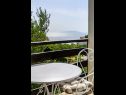 Apartments Goge - 90 m from the beach: A1(4), SA2(2) Gradac - Riviera Makarska  - Apartment - A1(4): balcony view