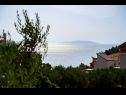 Apartments Goge - 90 m from the beach: A1(4), SA2(2) Gradac - Riviera Makarska  - Apartment - A1(4): view