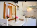 Apartments Goge - 90 m from the beach: A1(4), SA2(2) Gradac - Riviera Makarska  - Studio apartment - SA2(2): kitchen and dining room