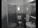 Apartments Doris - entire floor & sea view : A1(5) Gradac - Riviera Makarska  - Apartment - A1(5): bathroom with toilet