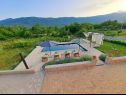 Holiday home Villa Marta - with pool: H(6+2) Kozica - Riviera Makarska  - Croatia - swimming pool (house and surroundings)