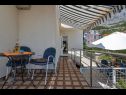 Apartments Vlatko - affordable & cosy: SA1(4), SA2(2+2), SA3(2+2) Krvavica - Riviera Makarska  - Studio apartment - SA1(4): terrace