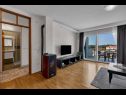 Apartments Josip - panoramic sea view & parking: A1(4+2) Makarska - Riviera Makarska  - Apartment - A1(4+2): living room