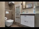 Apartments Josip - panoramic sea view & parking: A1(4+2) Makarska - Riviera Makarska  - Apartment - A1(4+2): bathroom with toilet