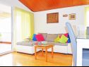 Apartments Jadro - 250 m from beach A1(4), A2Gornji(2+1), A3Srednji(2+1), A4Prizemlje(2) Makarska - Riviera Makarska  - Apartment - A1(4): living room